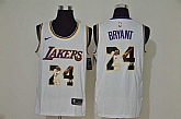 Lakers 24 Kobe Bryant White Fashion Swingman Jersey Dzhi,baseball caps,new era cap wholesale,wholesale hats